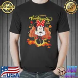Disney thanksgiving happy thanksgiving minnie classic shirt