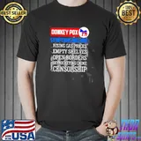 Donkey pox symptoms include rising gas prices empty shelves antI Biden democrat classic shirt
