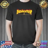 Dragster flame text erc inspired by thrasher shirt