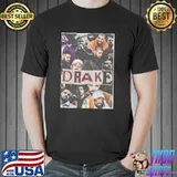 Drake collage retro illustration classic shirt