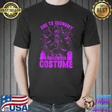 Due To Economy This Is My Halloween Skeleton Dancing Bats Costume T-Shirt