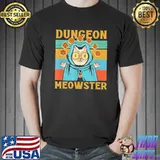 Dungeon meowster funny nerdy halloween trending shirt