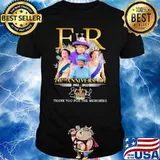 Elizabeth II Thank You For The Memories 70th Anniversary Signature Shirt