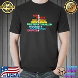 Equality love empathy inclusion human rights shirt