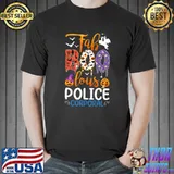 Fab Boo Lous Police Corporal Boo Ghost Halloween Corporal T-Shirt
