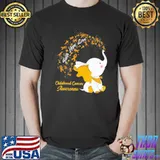 Faith hope love childhood cancer awareness gold ribbon classic shirt