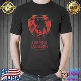 Fire will reign house of the dragon vintage art classic shirt