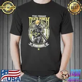 Five finger death punch concert pistols green cracked classic shirt