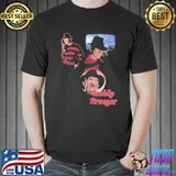 Freddy krueger nightmare on elm street y2k styled horror movie t classic shirt