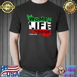 Free Iran women life freedom stand with persian women iran T-Shirt