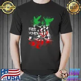 Free wineb free iran doves birds irian flag freedom T-Shirt