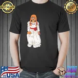 Funny annabelle horror movie halloween trending shirt
