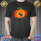 Funny pumpkin announcement halloween trending shirt