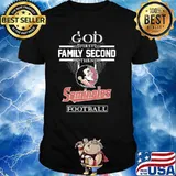 God first family second then Florida state seminoles Football sport shirt