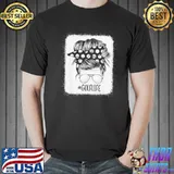 Golf life messy bun hair classic shirt