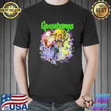 Goosebumps monster happy halloween illustration shirt