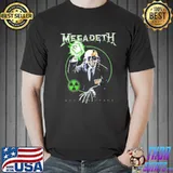 Green lamp rust in peace mega deth rock metal classic shirt