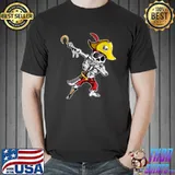 Halloween Costume Dabbing Pirate Skeleton T-shirt T-Shirt