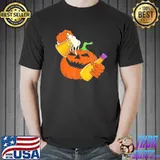 Halloween pumpkin beer potion trick or treat drinking party funny halloween shirt