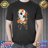 Halloween skeleton gamer video gaming boys kidsns shirt