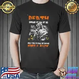 Halloween veteran death smiles only female vateran shirt