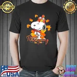 Happy thanksgiving day Peanuts thanksgiving Snoopy thanksgiving shirt
