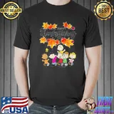 Happy thanksgiving Peanuts thanksgiving charlie and Snoop classic shirt