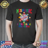 Hispanic Heritage Month Latino Earth Children T-Shirt