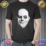 Horror character uncle fester addams family black n white art shirt