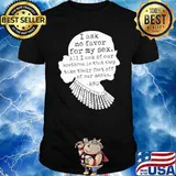 I Ask No Favor for my Sex their feet off of our necks RBG shirt