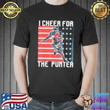 I cheer for the punter us flag classic shirt