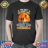I Have A Guardian Angel In Heaven & I Call Him Husband Halloween Shirt