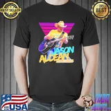 Iconic portrait art jason aldean shirt