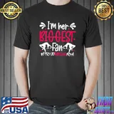 I'm Her Biggest Fan Proud Twirlers Majorette Baton Twirling Dance Mom T-Shirt
