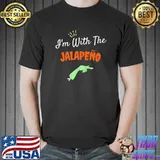 I'm with the Jalapeño Lazy Halloween Matching Costume T-Shirt