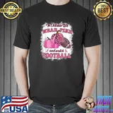 In October We Wear Pink And Watch Football Breast Cancer Pumpkin Leopard Ball Sunflower T-Shirt