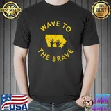 Iowa Wave To The Brave Football Childrens Hospital Classic T-Shirt