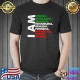 Iranian I Am Stronng Intelligent Resourceful Want Equal Rights Free Iran T-Shirt