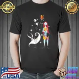 Jack and sally nightmare before christmas classic shirt