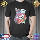 Jack and sally tnbc halloween classic shirt