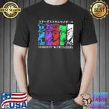Japanese stardust crusaders jojo's bizarre adventure anime classic shirt