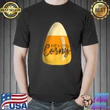 Just a little corny festive halloween with candy corn T-Shirt