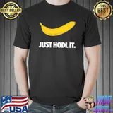 Just hodl banana stock ape diamond hands funny trending shirt