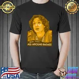 Katie Porter All Around Badass Portrait And Quote T-Shirt