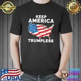 Keep America trumpless us flag shirt