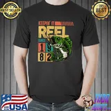 Keeping It Reel Since 1982 Fishing Awesome Since Fisher Birthday T-Shirt