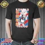 Koneko toujou high school dxd haisukuru dI dI retro blue red design classic shirt