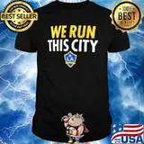 LA galaxy we run the city classic shirt