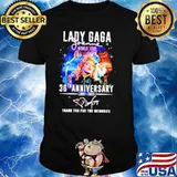 Lady Gaga 36th Anniversary Thank You For The Memories Shirt
