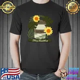 Less Sugar Stay Healthy Coffe Flowers T-Shirt